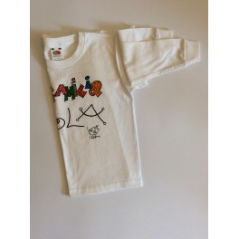 Camiseta niño "Mi familia mola" (manga larga)